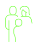 Icon representing family law
